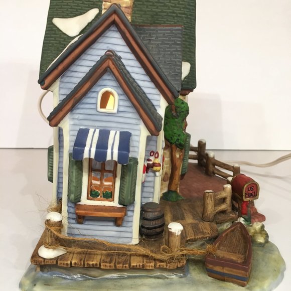 2003 Harborside Village Limited Edition Christmas House LIGHTED - Picture 14 of 16